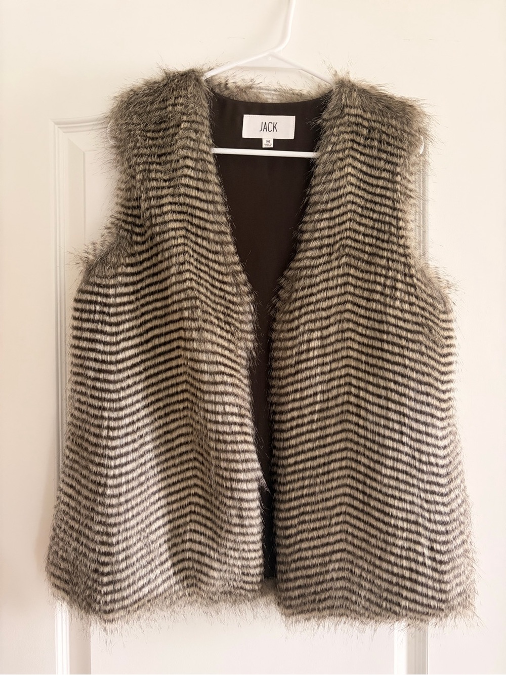 Faux Fur Vest JACK by BB Dakota Size M